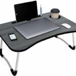 Shopflicks Mart Wood Portable Laptop Table(Finish Color – Multicolor, Pre Assembled)