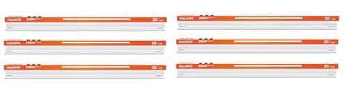 Halonix 20W 4Ft Streak Square Cool White Pack Of 6, Cool Day Light