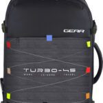 Gear Turbo Travel 45 L Laptop Backpack(Black)