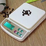 Aj Hub Electronic Digital 1Gram-10 Kg Weight Scale Lcd Kitchen Weight Scale Machine Measure For Measuring Fruits,Shop,Food,Vegetable,Vajan,Offer,Kata,Weight Machine Weighing Scale For Grocery,Kata,Taraju,Shop,Computer Kata,Tarazu,Jewellery,Sabzi, Weighing Scale (White) (Adaptor Included) Weighing Sc