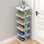 Pratik Patel Plastic Shoe Stand(6 Shelves, Diy(Do-It-Yourself))