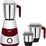 Kenstar Grindee 750 W Mixer Grinder(Grindee | 3 Jars | Maroon&White)