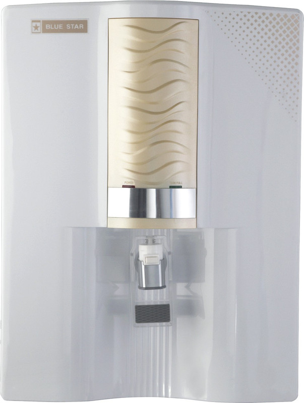 Blue Star Majesto 8 L Ro + Uv Water Purifier(Golden, White)