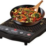 Cello 1600 W Induction Cooktop Push Button(Black, Blazing Glaze 1600W | Power On/Off Push Button | Multi Function|Easy To Control|)