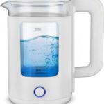 Kent 116136 Cool Touch Glass Electric Kettle(1.8 L, White)