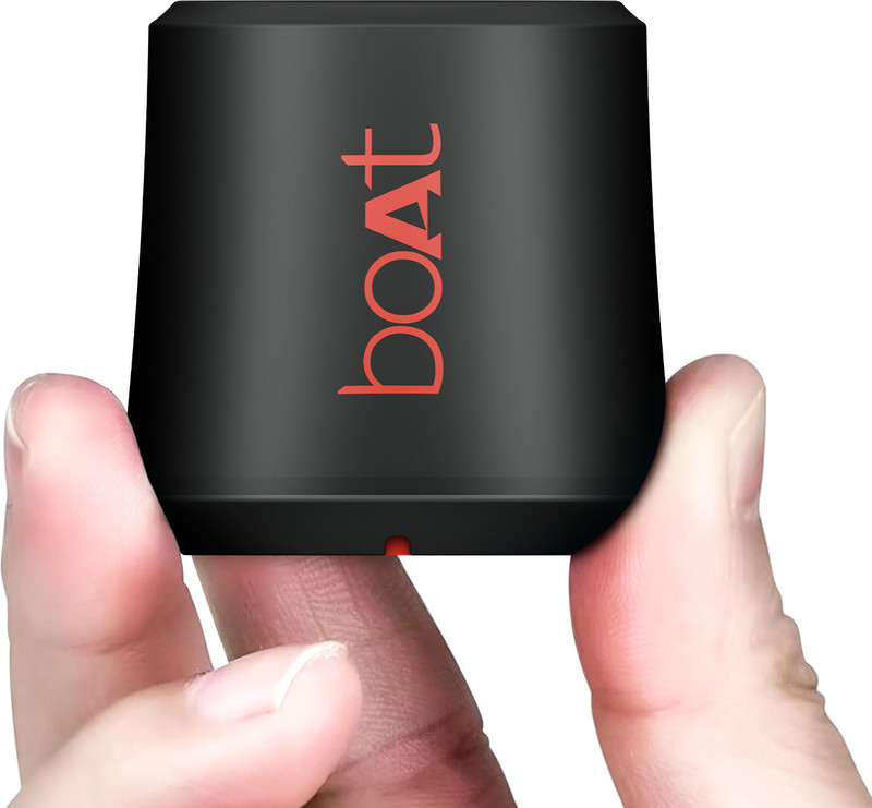 Boat Stone Uno 3 W Bluetooth Speaker(Raging Black, Mono Channel)