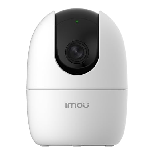 Imou 360° 1080P Full Hd Cctv Security Camera, Human Detection, Motion Tracking, 2-Way Audio, Night Vision, Dome Camera With Wifi & Ethernet Connection, Alexa Enabled, Up To 256Gb Sd Card Support