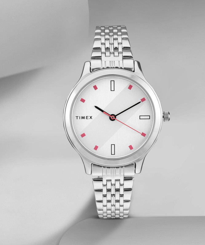 Timex Silver Dial Analog Watch  – For Women