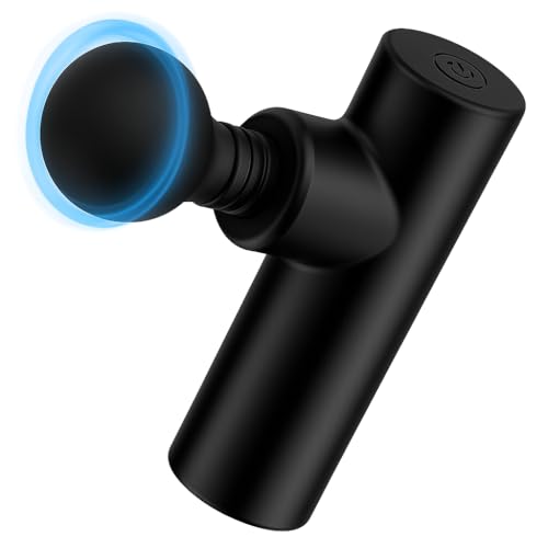 Jsb Body Massager Gun Handheld For Pain Relief In Full Body, Neck, Back, Leg & Foot Pain (Black)