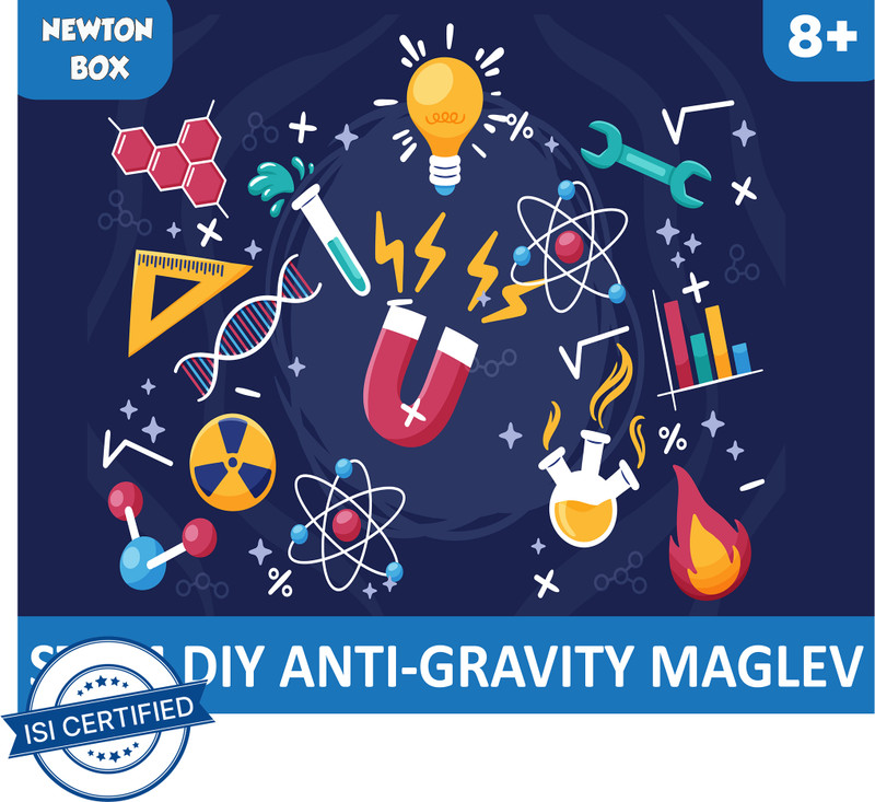 Little Olive Newton Box Diy Gravity Experiment Kit |Toys For Boys And Girls Aged 8+ Years(Multicolor)