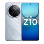 Iqoo Z10 5G (Silver, 8Gb Ram, 128Gb Stroage) | India’S Biggest Ever 7300 Mah Battery | Snapdragon 7S Gen 3 Processor | Brightest Quad Curved Amoled Display In The Segment