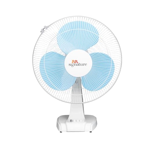 Rr Signature 400 Mm Zello Normal Speed Table Fan For Home (2 Year Manufacturer Warranty)