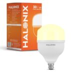 Halonix Jumbo 30W Higher Wattage Yellow Led Bulb | Warm White Led Bulb | Base- B22 | Energy Efficient | Surge Protection | Pack Of 1