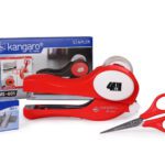 Kangaro Combo Pack Ms-401_Red Ms-401 Combo Pack(4 In 1)_Red Cordless Stapler