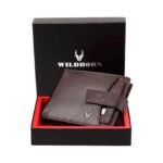 Wildhorn Rfid Protected Leather Wallet For Men, Brown