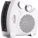 Prolife Staywarm 2000W Upright / Flatbed Fan Heater (Isi Approved) With Two Heat Settings And Cool Blow, White Fan Room Heater