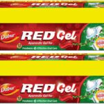 Dabur Red Ayurvedic Gel For Freshness ( Super Saver Pack) Toothpaste(600 G, Pack Of 2)