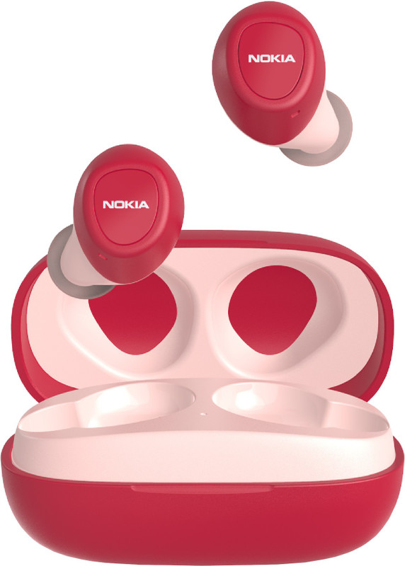 Nokia T3010 Bluetooth(Fire Red, True Wireless)