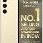Samsung Galaxy S24 5G (Amber Yellow, 256 Gb)(8 Gb Ram)
