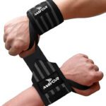 Mayor Secure Wrap For Men Women Wrist Support Wrist Bands Gym & Fitness Gloves(Grey/Black)