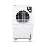 Hindware Smart Appliances | Cruzo 25L Personal Air Cooler In Summer With Exclusive Insect And Dust Free Filter Technology | Ice Chamber & Honeycomb Pad | Inverter Compatible (Black & White)