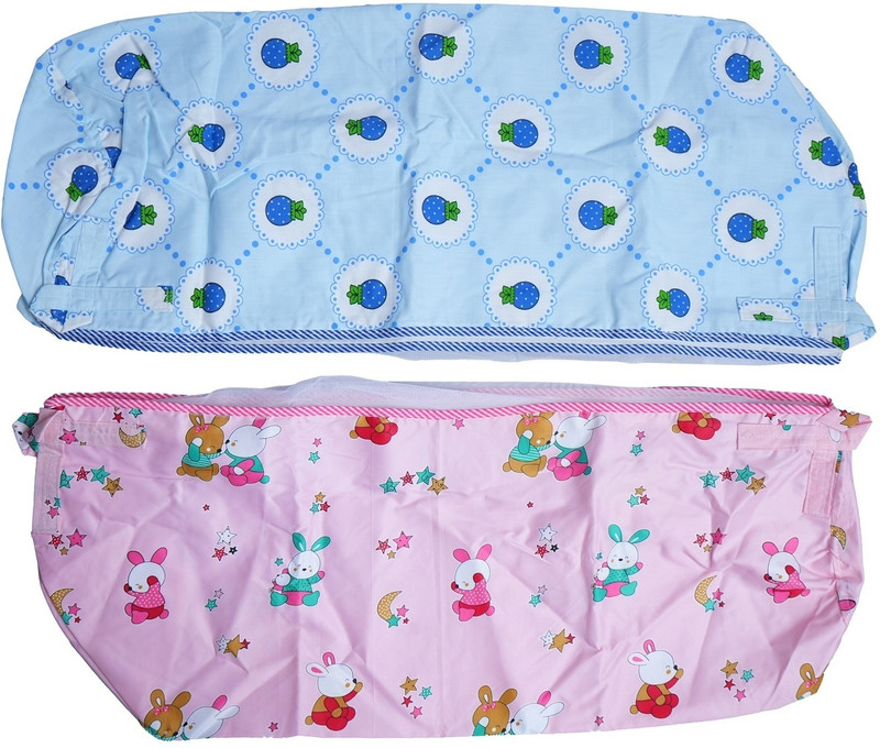 Baby Corp Soft Cotton Cloth Simple Hammock With Net For New Born Baby(Multicolor)