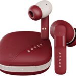 Boult W50 With Quad Mic Enc, 50H Battery Life, Low Latency Gaming, Made In India, 5.3V Bluetooth(Ruby Bronze, True Wireless)
