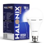 Halonix 18W Emergency Inverter Bulb | Rechargeable Emergency Led Bulb For Power Cuts | Backup : Upto 4Hrs | Cool Day Light | Pack Of 1 | Rechargeable Emergency Light |