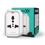 Sturlite Alyx 3 Pin Plug| Universal Ac Travel Adapter| Abs Strong Body Socket (Pack Of 1)