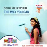 Ajooba Premium Acrylic Distemper Smooth Matte Finish Applied On Interior Cement Plaster ,Ceilings, Asbestos Sheets, Concrete As A Top Coat Finish Rust Distemper Wall Paint(600 Ml)