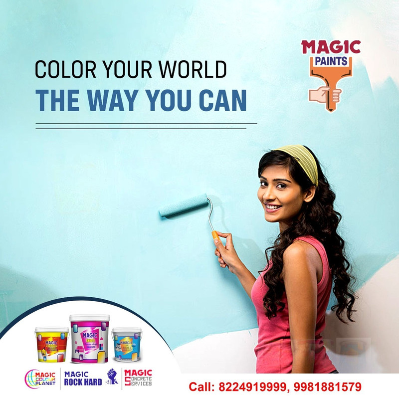 Ajooba Premium Acrylic Distemper Smooth Matte Finish Applied On Interior Cement Plaster ,Ceilings, Asbestos Sheets, Concrete As A Top Coat Finish Rust Distemper Wall Paint(600 Ml)