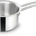 Classic Essentials Triply Stainless Steel Induction & Gas Friendly Sauce Pan 14 Cm Diameter 0.5 L Capacity(Triply)