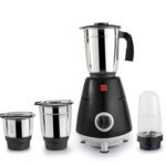 Cello Trion 550 W Mixer Grinder(Trion Alpha, Unbreakable Jars, Copper Motor | 4 Jars | Black)