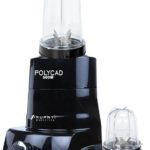 Polycad Pstb 600 W Mixer Grinder(Pst Mixer Grinder With 2 Transparent Bullet Jars (350Ml And 530Ml) Ta23 | 2 Jars | Black)