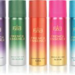 French Essence Luxury Combo Pack Noir,Recharge,Aura,Bloom & Triumph(50Ml Each) Long Lasting Deo Deodorant Spray  –  For Men & Women(50 Ml, Pack Of 5)