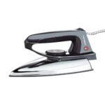 Bajaj Dx-2 600W Dry Iron | Advance Soleplate And Anti-Bacterial German Coating Technology | 180 Degree Swivel Cord | Cool Touch Handle | 2-Yrs Warranty 【Black】