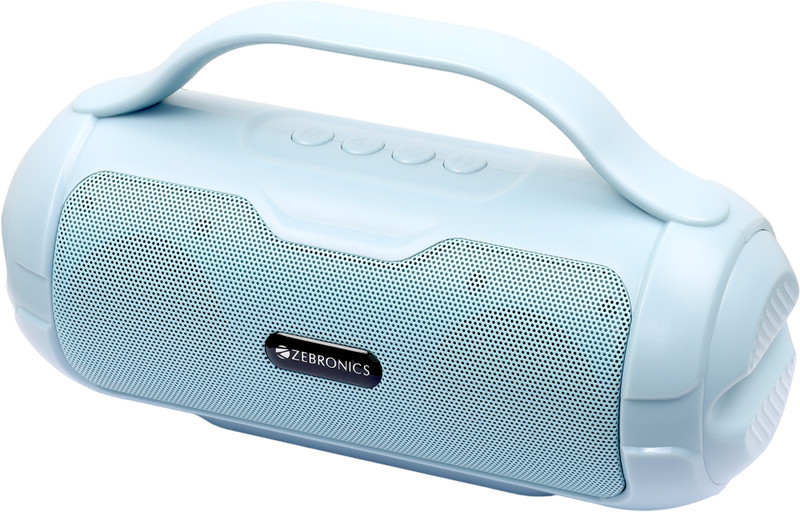 Zebronics Zeb-Sound Feast 40 (Zeb-Pspk 48) 8 W Bluetooth Party Speaker(Sky Blue, Stereo Channel)