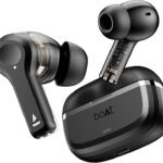 Boat Nirvana Space W/ 360 Spatial Audio, Anc(~32Db), 100Hrs Battery & Dual Pairing Bluetooth(Cosmic Black, True Wireless)