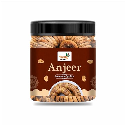 Premium Afghani Anjeer| Dried Figs | Natural, Rich In Iron, Fibre & Vitamins Fig/Afghanistan Anjir Dry Fruit Jar Pack Ideal For Festive Gifting (1000 Gm)