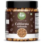 Go Vegan California Almonds 1Kg | Premium Badam Giri | High In Fiber & Boost Immunity | Real Nuts | Whole Natural Badam