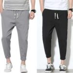 Kavya Fashion Store Solid Men Grey, Black Track Pants