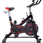 Lifelong Llf45 Fit Pro Spin Fitness Upright Stationary Exercise Bike(Black)