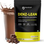 Denzour Nutrition Denz-Lean Whey Protein Powder Whey Protein(1 Kg, Belgium Chocolate)