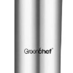 Greenchef Stainless Steel Quench Water Bottle 900Ml 900 Ml Bottle(Pack Of 1, Silver, Steel)