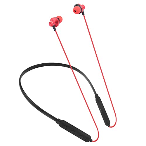 Hitage Nbt-2686+ Perfect Series 20 Hours Play Time 38 Hours Talk Time Bluetooth Headset (Red, In The Ear)
