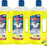 Tri-Activ Disinfectant Floor Cleaner Double Strong Half Cap 10X Cleaning Kill 99.9% Germs Citrus(3 X 1000 Ml)