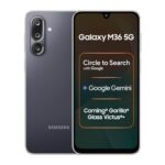 Samsung Galaxy M36 5G (Velvet Black, 8 Gb Ram, 128 Gb Storage)| Circle To Search| Google Gemini| Corning Gorilla Glass Victus+| 7.7Mm Slim| Ai Enhanced 50 Mp Ois Triple Camera| Unmatched Nightography