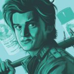 Steve Stranger Things Poster For Room & Office (13 Inch X 19 Inch, Rolled) Paper Print(19 Inch X 13 Inch, Rolled)