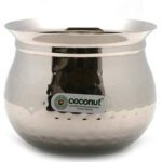 Coconut Stainless Steel – Cookware Handi – 1400 Ml Handi 1.8 L(Stainless Steel)
