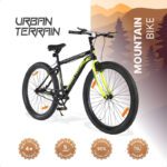 Urban Terrain Galaxy 26T High Performance Mtb Cycles For Men With Complete Accessories 26 T (Inch) Road Cycle(Single Speed, Green, Rigid)